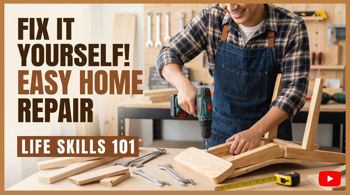 91网生活技能视频教程-DIY家居修缮视频